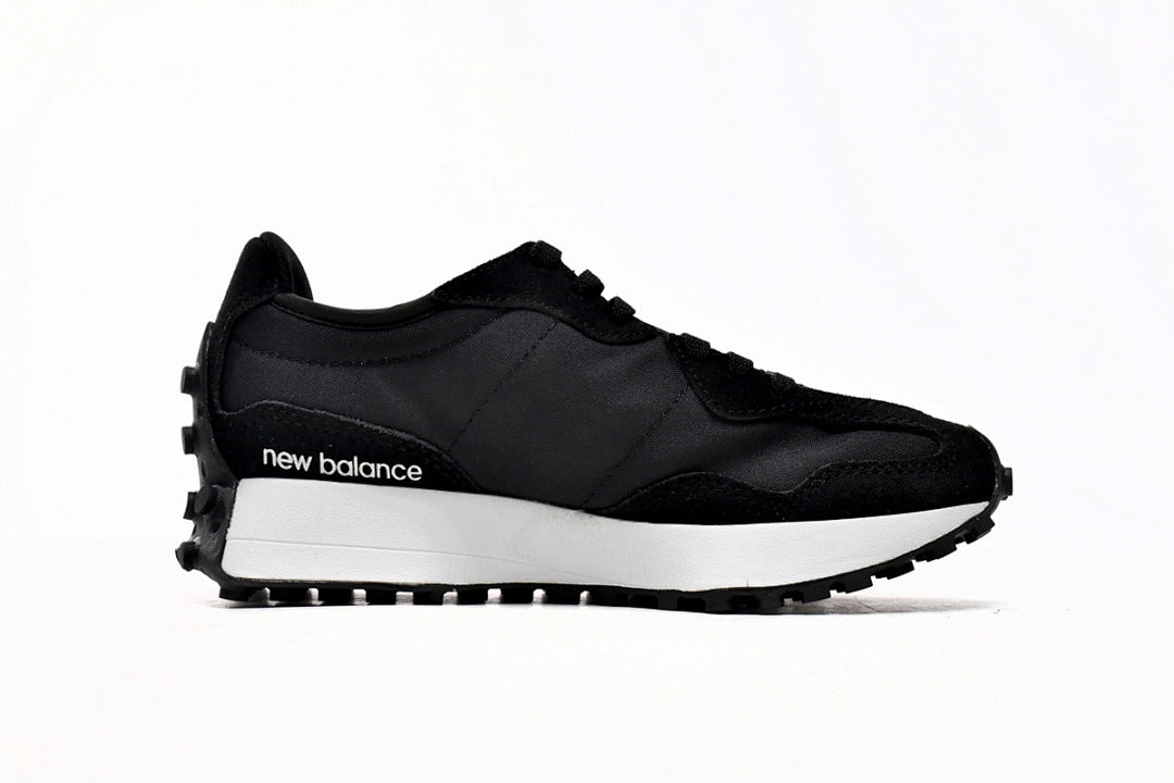 New Balance 327 MS327CPG Black White Retro Sneakers | Women's & Men's Casual Shoes
