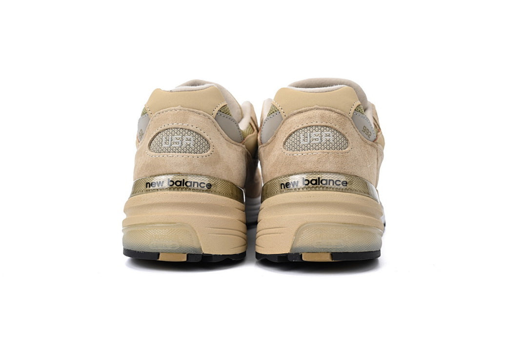 New Balance 992 M992TN Tan Beige Retro Running Style Sneakers Women Men