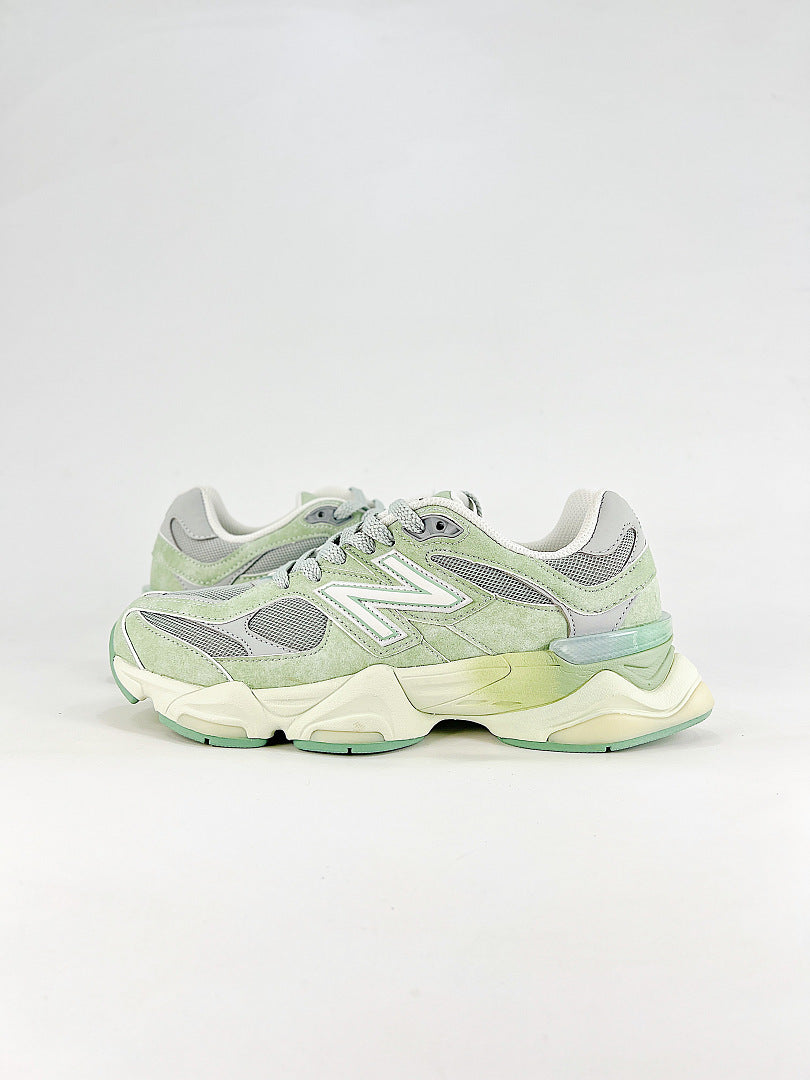 New Balance 9060 U90608Z4 Light Green Grey Mesh Chunky Retro Sneakers for Women and Men