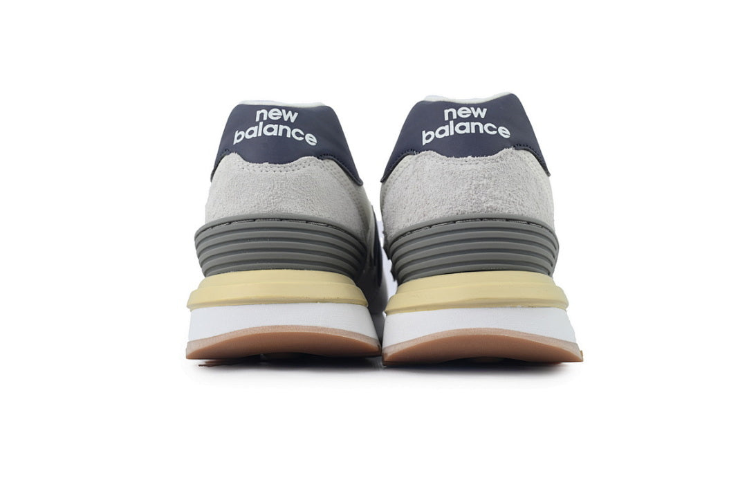 New Balance 574 Legacy U574LGAN White Grey Retro Sneakers | Women's & Men's Casual Shoes