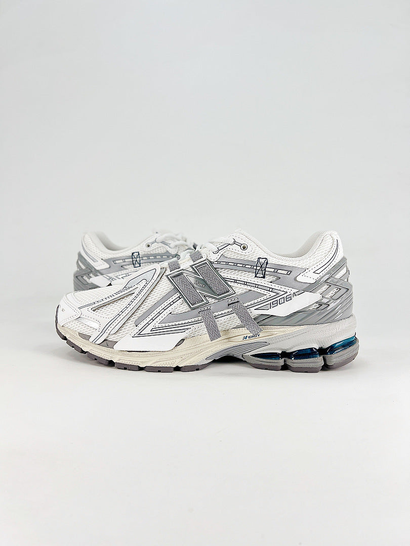 New Balance 1906 U190643N White Silver Grey Womens Mens Retro Deconstructed Mesh Sneakers