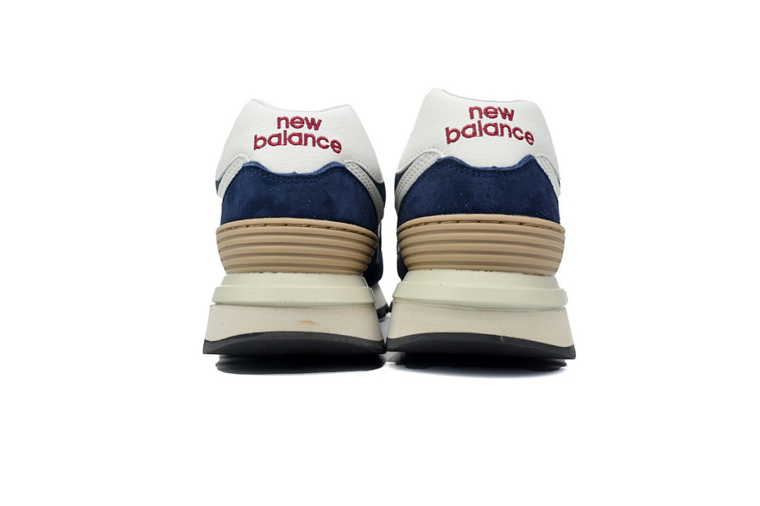 New Balance 574 Legacy U574LGBB Navy White Retro Sneakers | Women's & Men's Casual Shoes