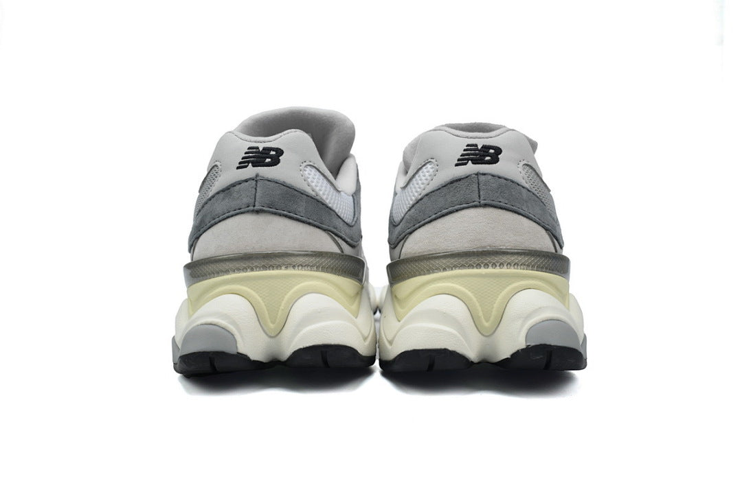 New Balance 9060 U9060GRY Women's & Men's Grey & Cream Retro Chunky Sneakers