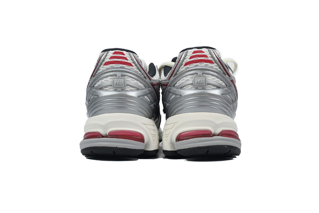 New Balance 1906R M1906REA White Silver Red Womens Mens Retro Mesh Sneakers