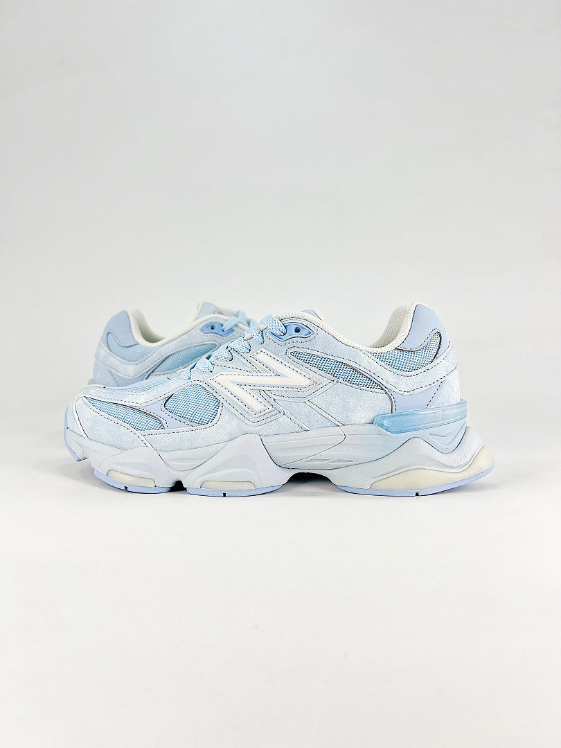 New Balance 9060 U90607KM Light Blue White Retro Chunky Sneakers for Women and Men