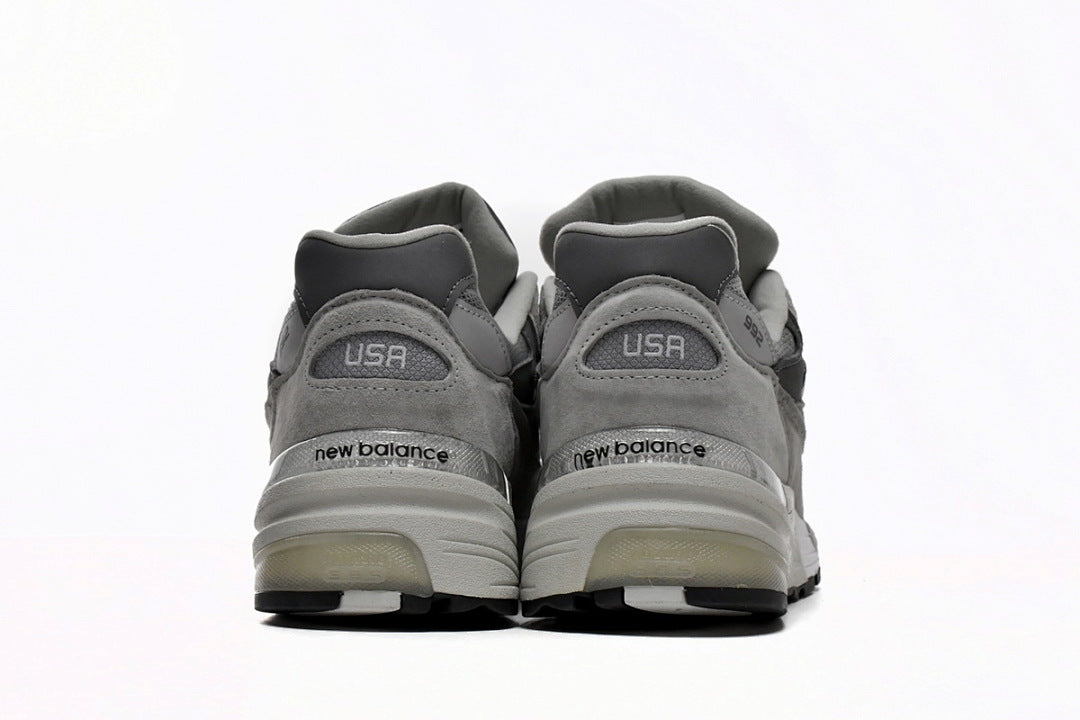 New Balance 992 M992GR Grey Retro Running Style Sneakers Women Men