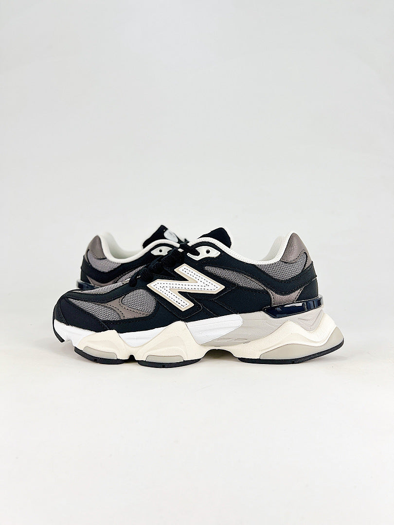 New Balance 9060 U9060510 Black Grey Cream Mesh Chunky Retro Sneakers for Women and Men