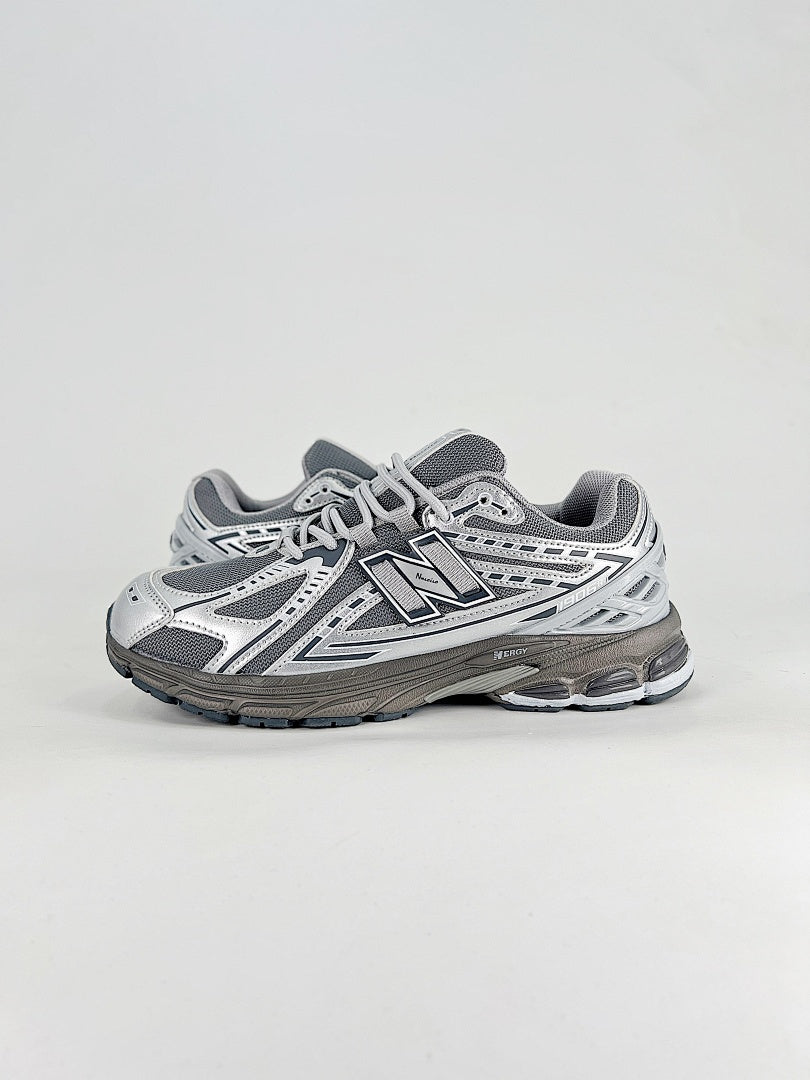 New Balance 1906R Silver Grey Womens Mens Retro Metallic Mesh Sneakers