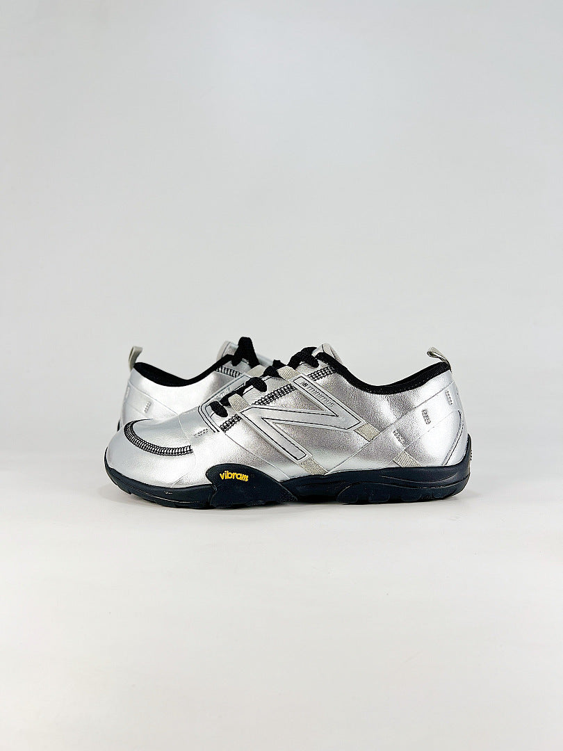 New Balance MT10O MT10O8SW Metallic Silver Black Low Profile Casual Sneakers for Women and Men