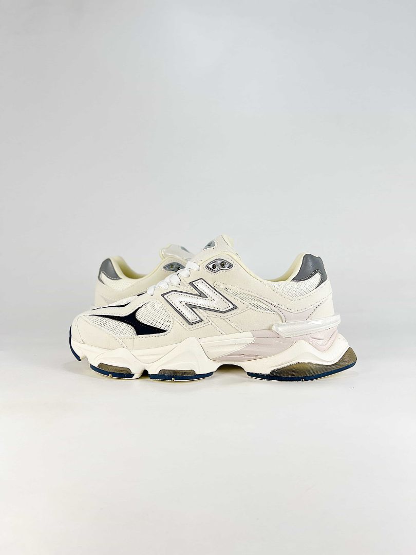 New Balance 9060 U9060SYD Cream White Retro Chunky Mesh Sneakers for Women and Men