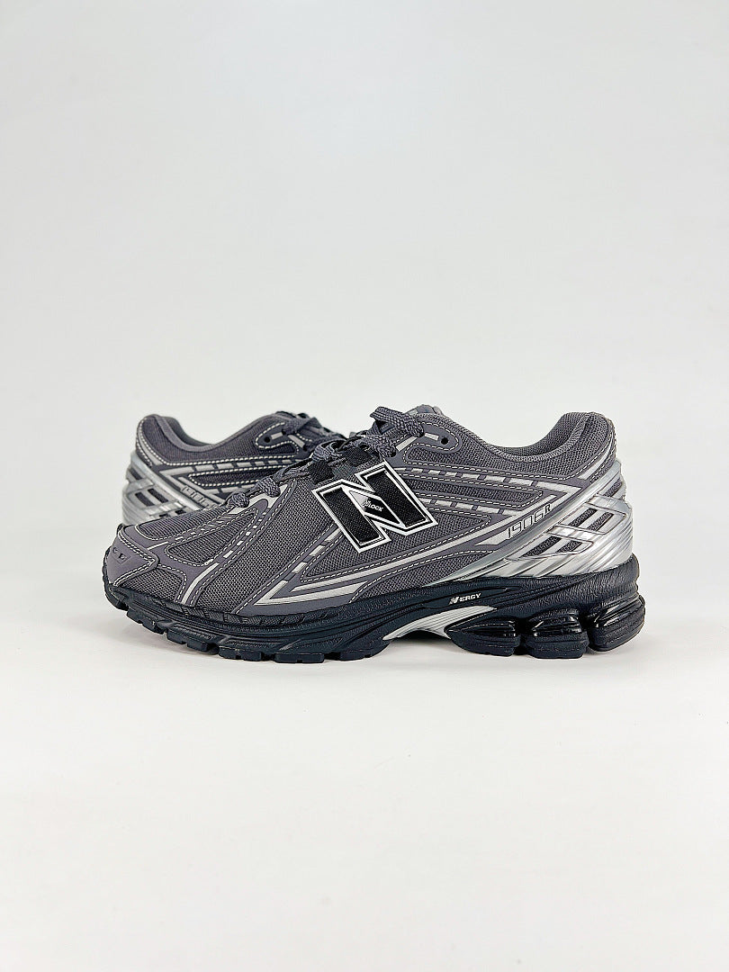 New Balance 1906R Charcoal Grey Silver Black Womens Mens Retro Mesh Sneakers
