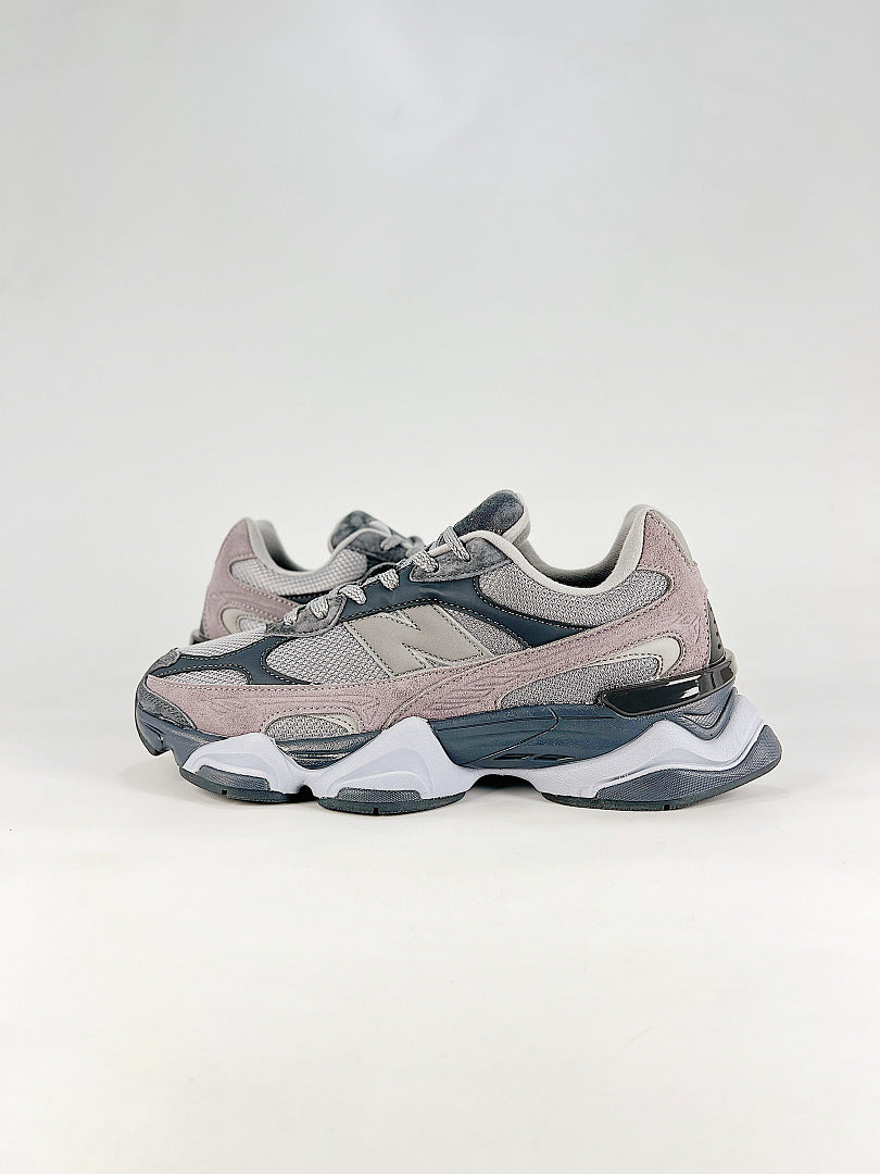 New Balance 9060 U90609EL Grey Pink Retro Chunky Sneakers for Women and Men