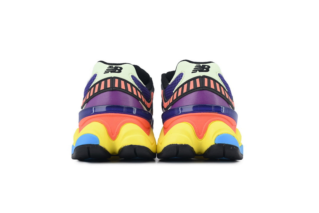 New Balance 9060 'Prism Purple Vibrant Spring' U9060NBX Women's & Men's Multicolor Chunky Sneakers