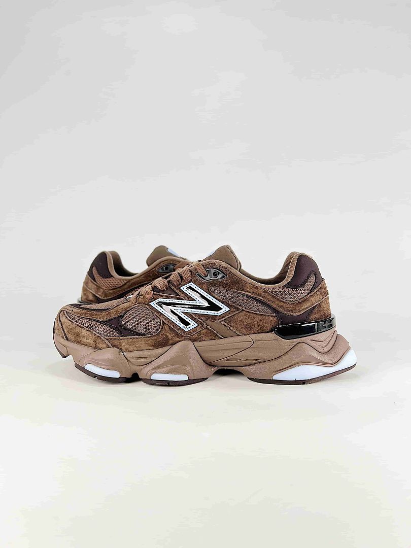 New Balance 9060 U9060622 Brown Mesh Chunky Retro Sneakers for Women and Men
