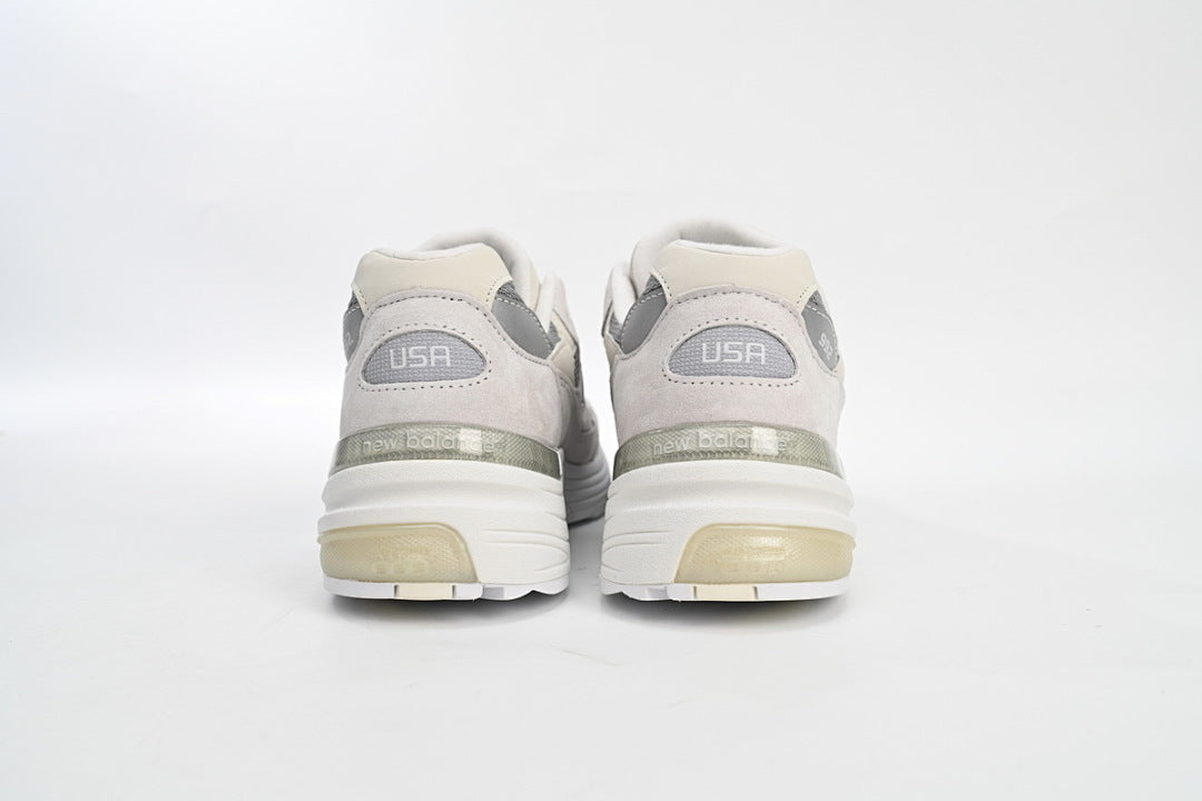New Balance 992 M992NC Off White Grey Retro Sneakers Women Men