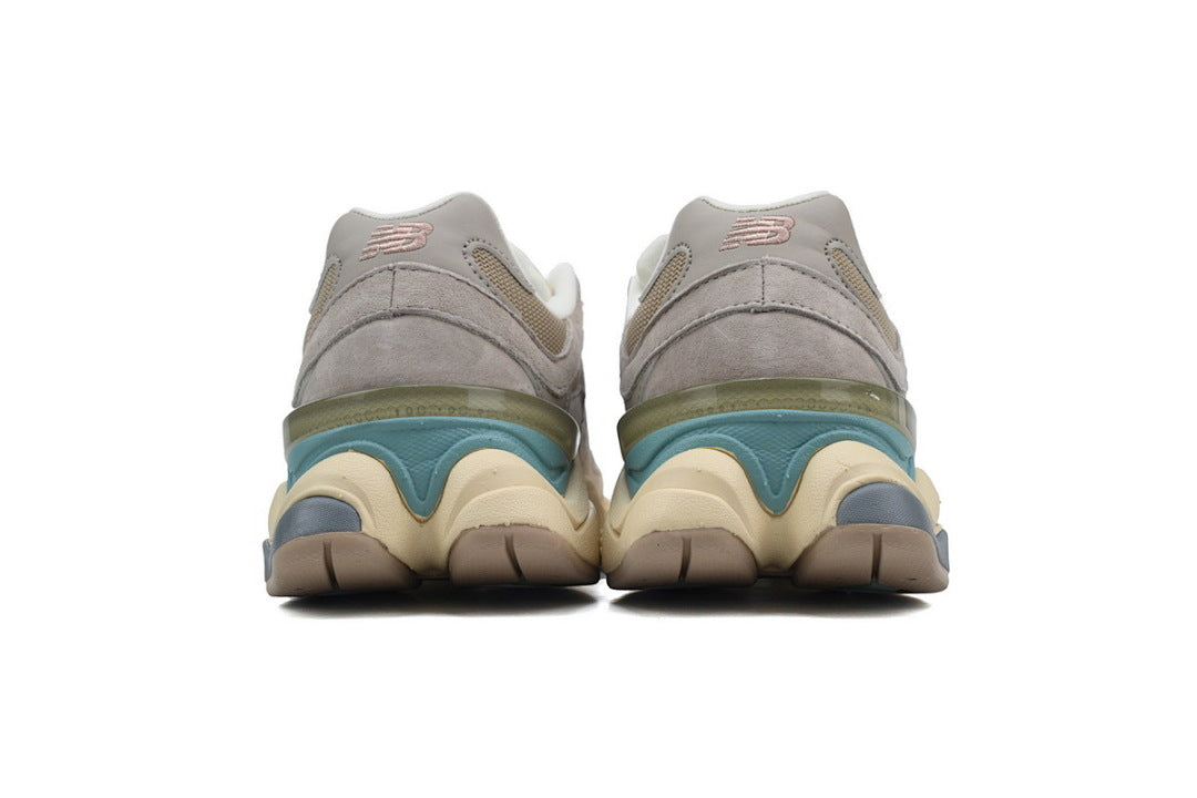 New Balance 9060 'Ivory' U9060WCG Women's & Men's Beige Blue Retro Chunky Sneakers