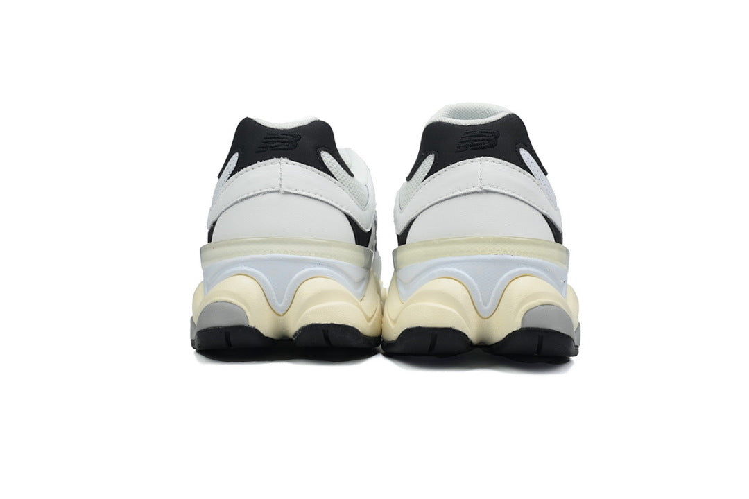 New Balance 9060 White Black U9060AAB Women's Men's Retro Chunky Sneakers