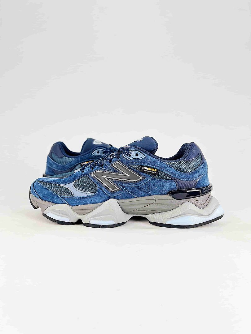 New Balance 9060 U906023D Blue Cordura Retro Chunky Sneakers for Women and Men