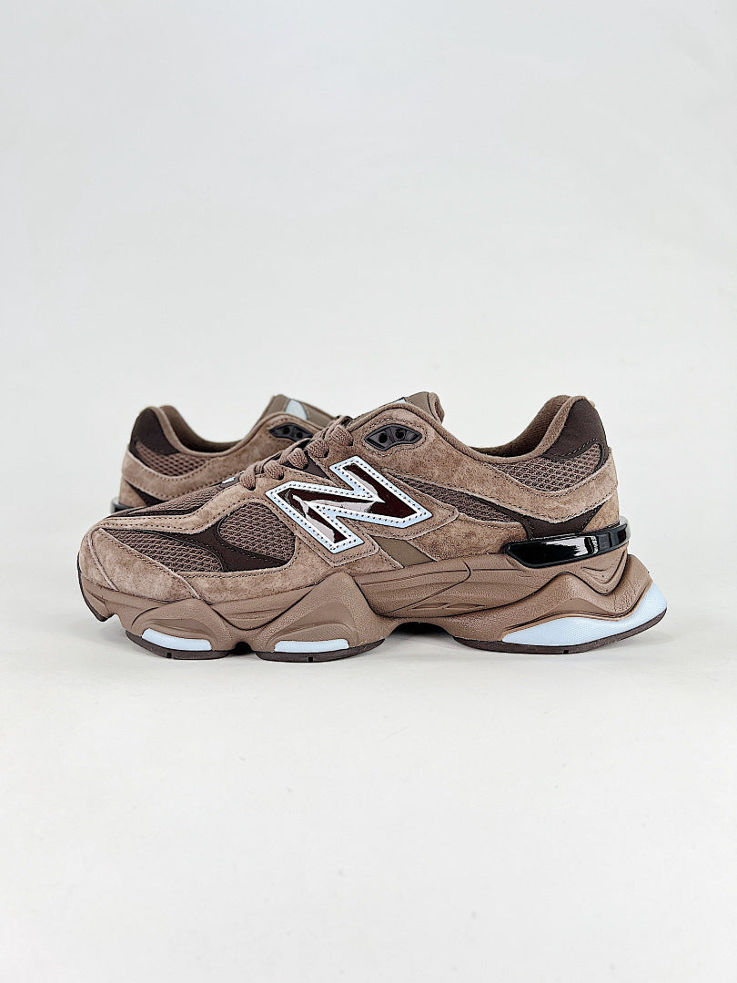 New Balance 9060 U9060622 Brown Mesh Retro Chunky Sneakers for Women and Men