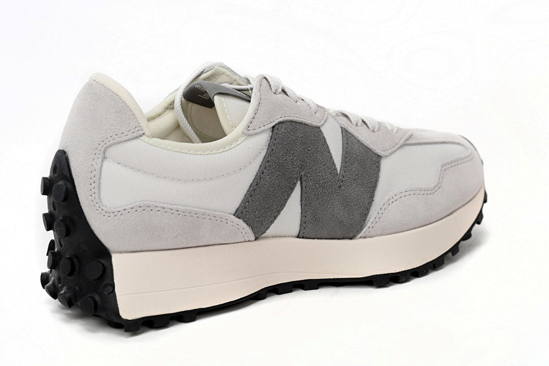 New Balance 327 'Grey White Black' MS327WE Retro Suede Running Shoes – Men's & Women's Unisex Sneakers