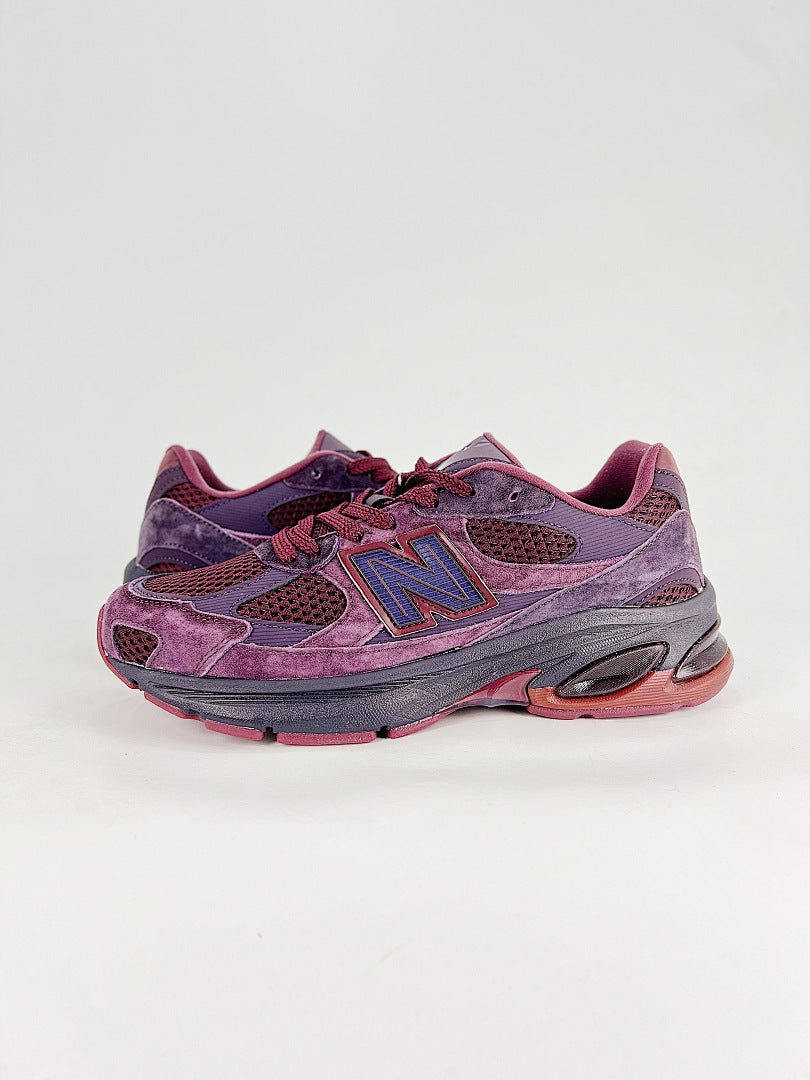 New Balance 2010 Purple Burgundy Retro Sneakers Women Men Y2K Casual Shoes
