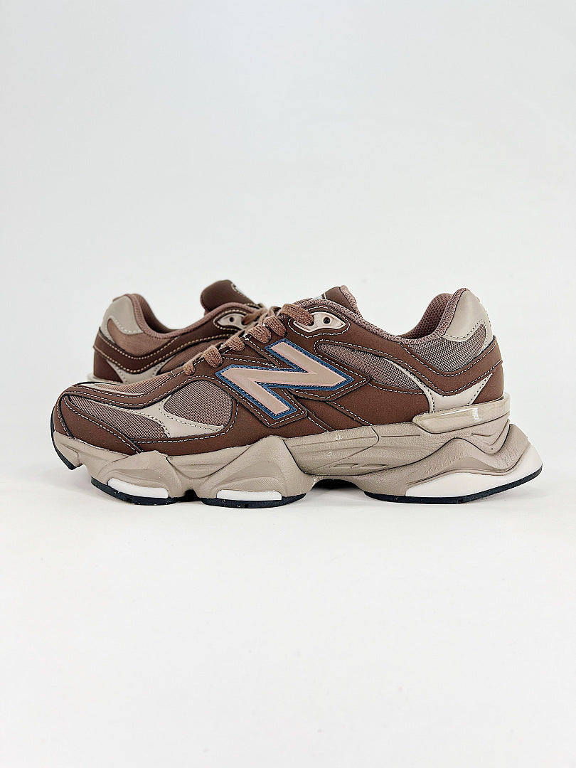 New Balance 9060 U9060493 Brown Taupe Beige Retro Chunky Sneakers for Women and Men