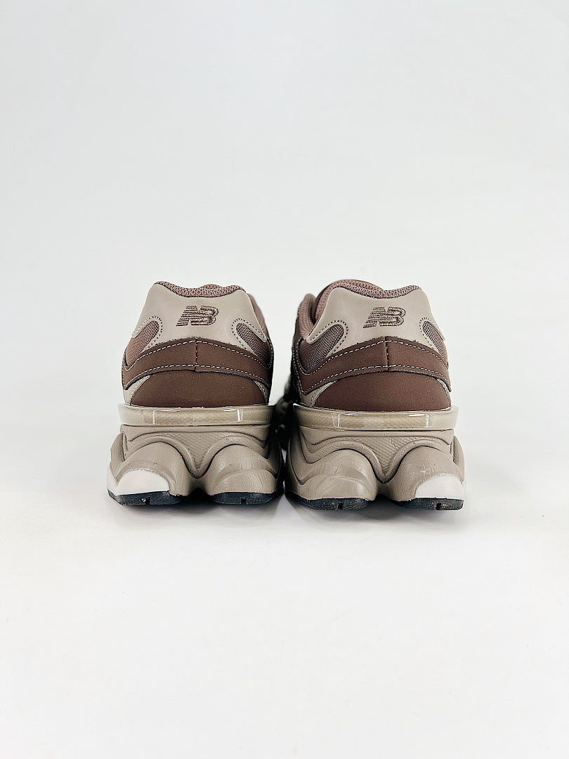 New Balance 9060 U9060493 Brown Taupe Beige Retro Chunky Sneakers for Women and Men