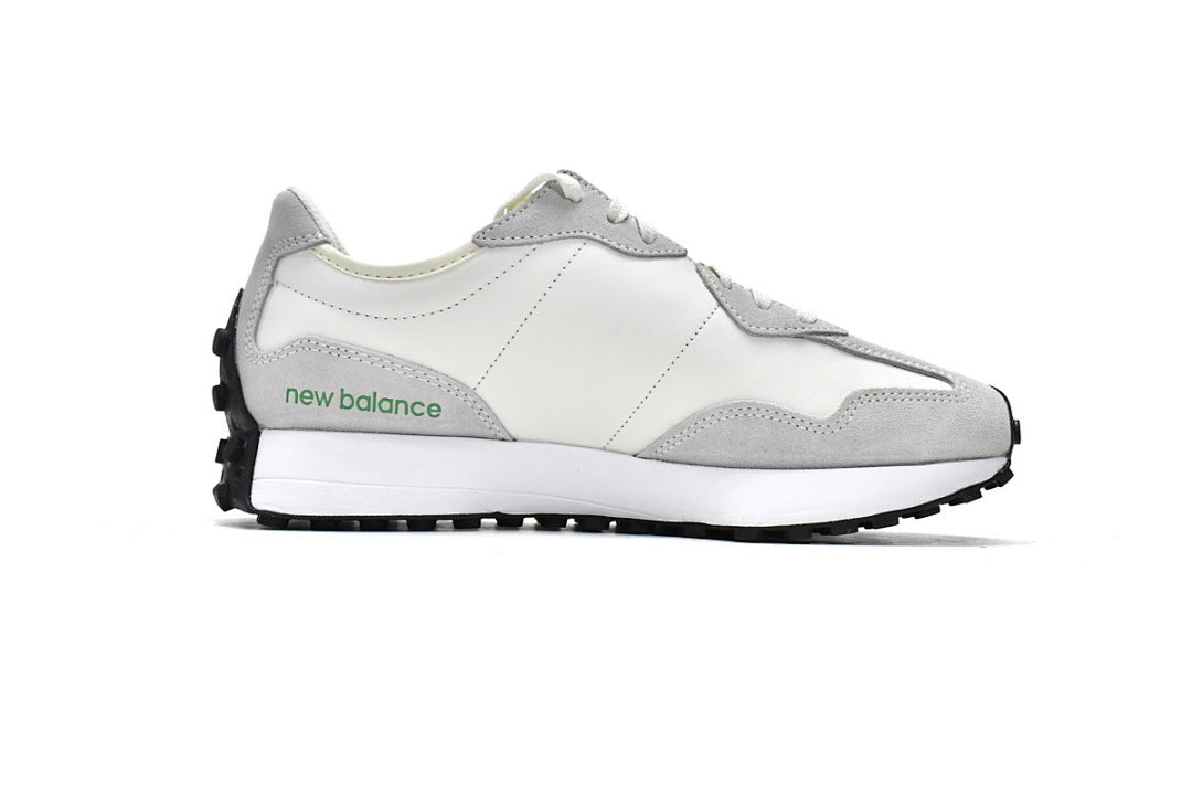 New Balance 327 'White Green' WS327LG Retro Suede Running Shoes – Men's & Women's Unisex Sneakers