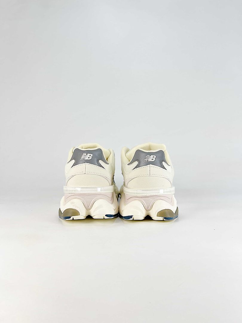 New Balance 9060 U9060SYD Cream White Retro Chunky Mesh Sneakers for Women and Men