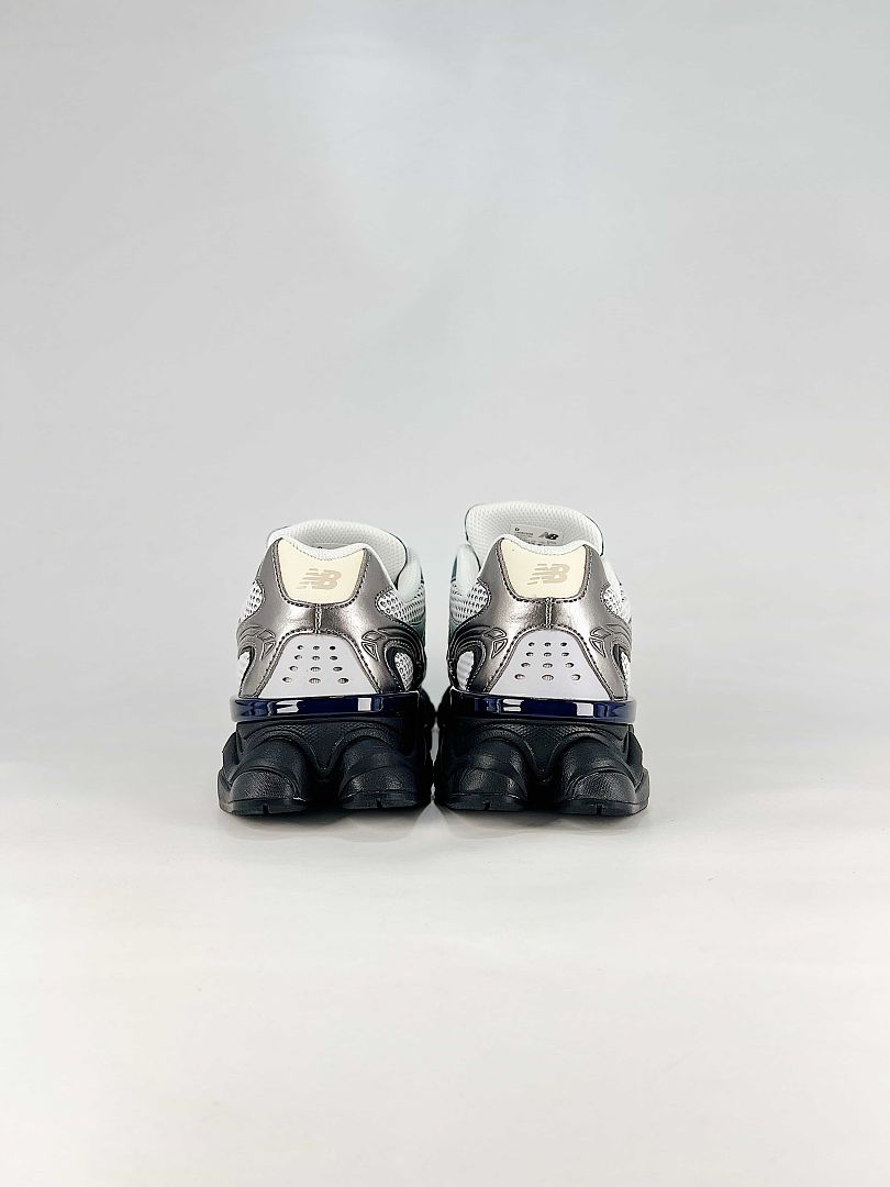 New Balance 9060 U90603GS Silver Grey Black Retro Chunky Sneakers for Women and Men