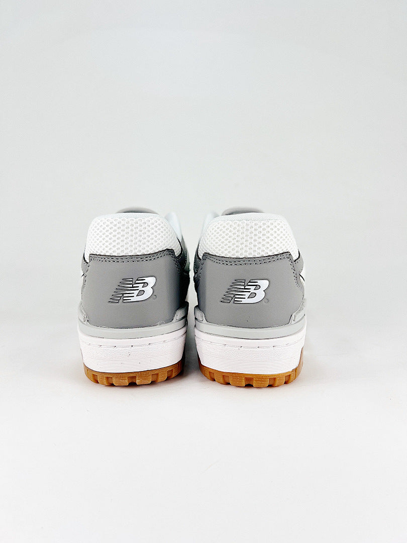 New Balance 550 BB550ESC White Grey Gum Womens Mens Retro Low Top Sneakers