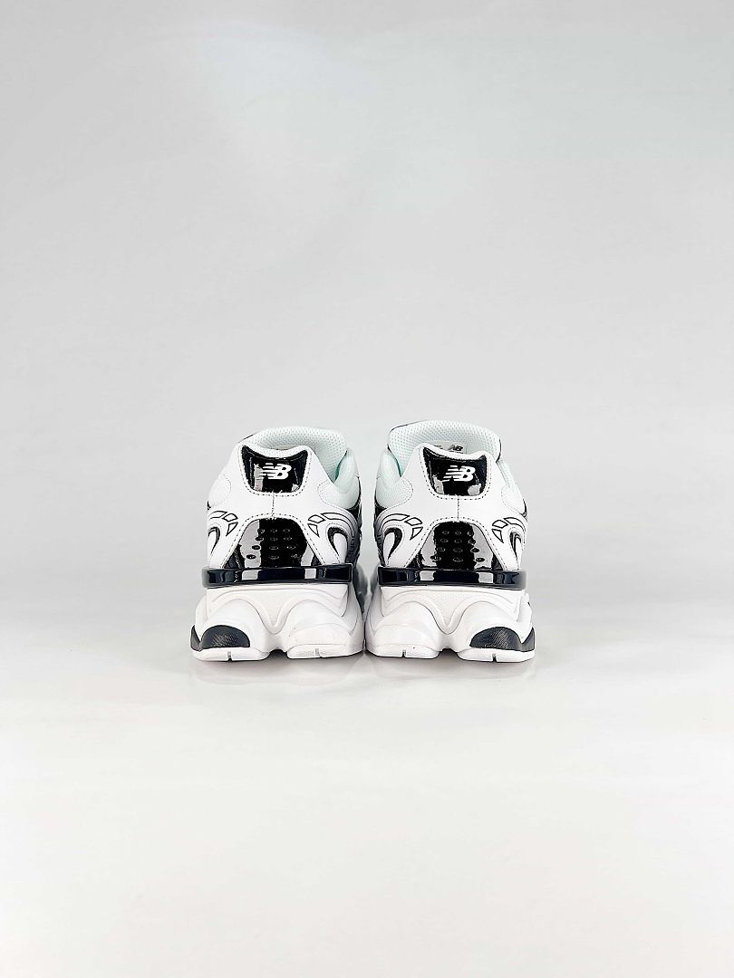 New Balance 9060 U906076M Black White Retro Chunky Sneakers for Women and Men