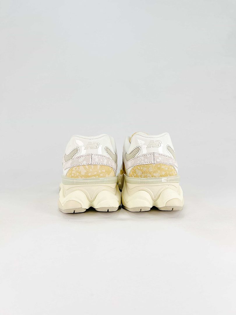 New Balance 9060 U90604VW Cream Yellow Retro Chunky Mesh Sneakers for Women and Men
