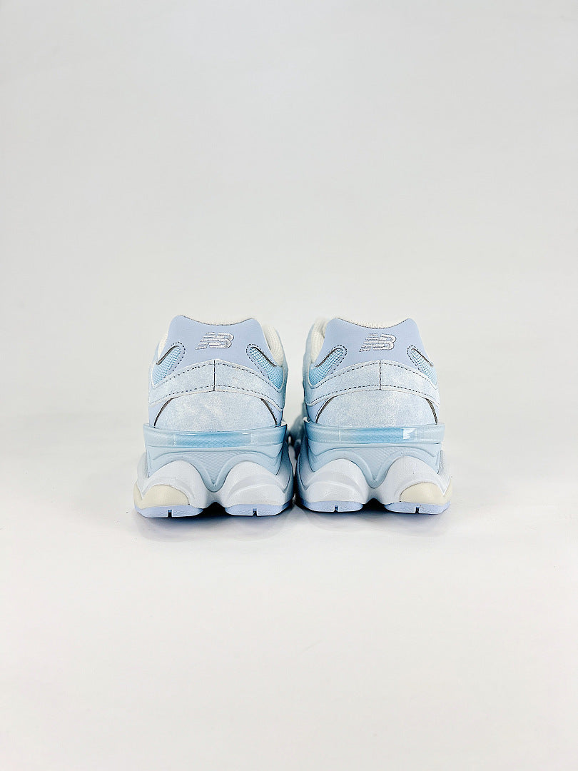 New Balance 9060 U90607KM Light Blue White Retro Chunky Sneakers for Women and Men