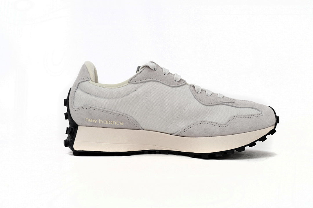 New Balance 327 'Grey White Black' MS327WE Retro Suede Running Shoes – Men's & Women's Unisex Sneakers