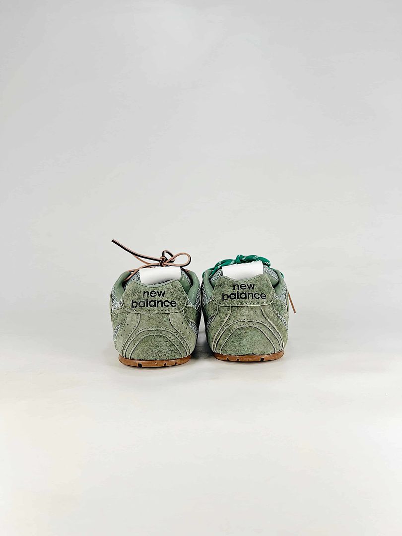Miu Miu x New Balance 530 Sage Green Mesh Retro Low Top Sneakers Women Men