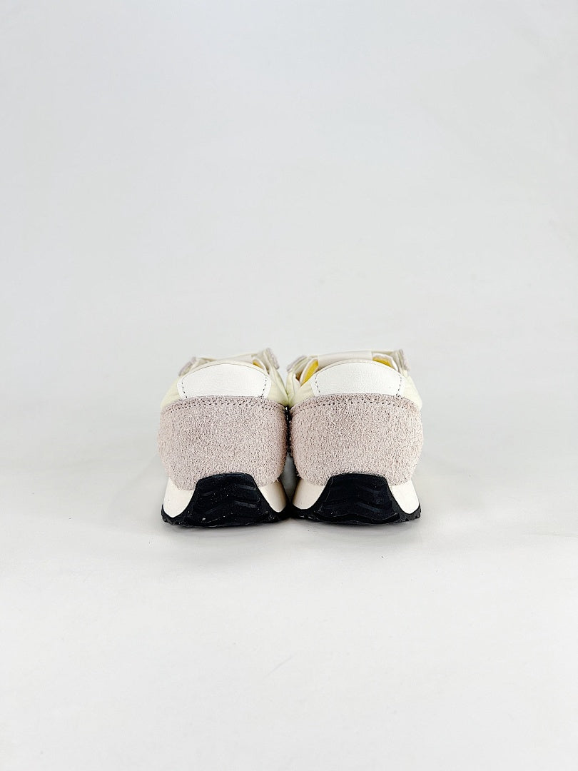 New Balance 471 Cream Beige Black Retro Low Top Sneakers for Women and Men