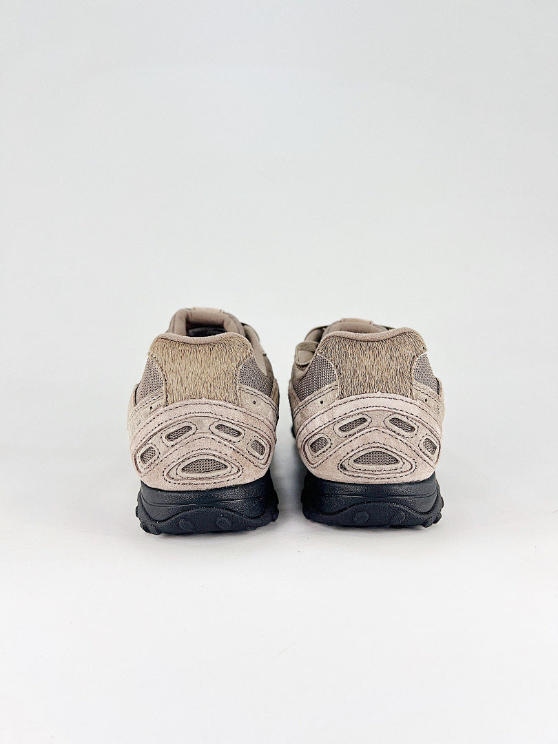 New Balance 204L U204L3K9 Beige Taupe Black Womens Mens Retro Low Profile Mesh Sneakers