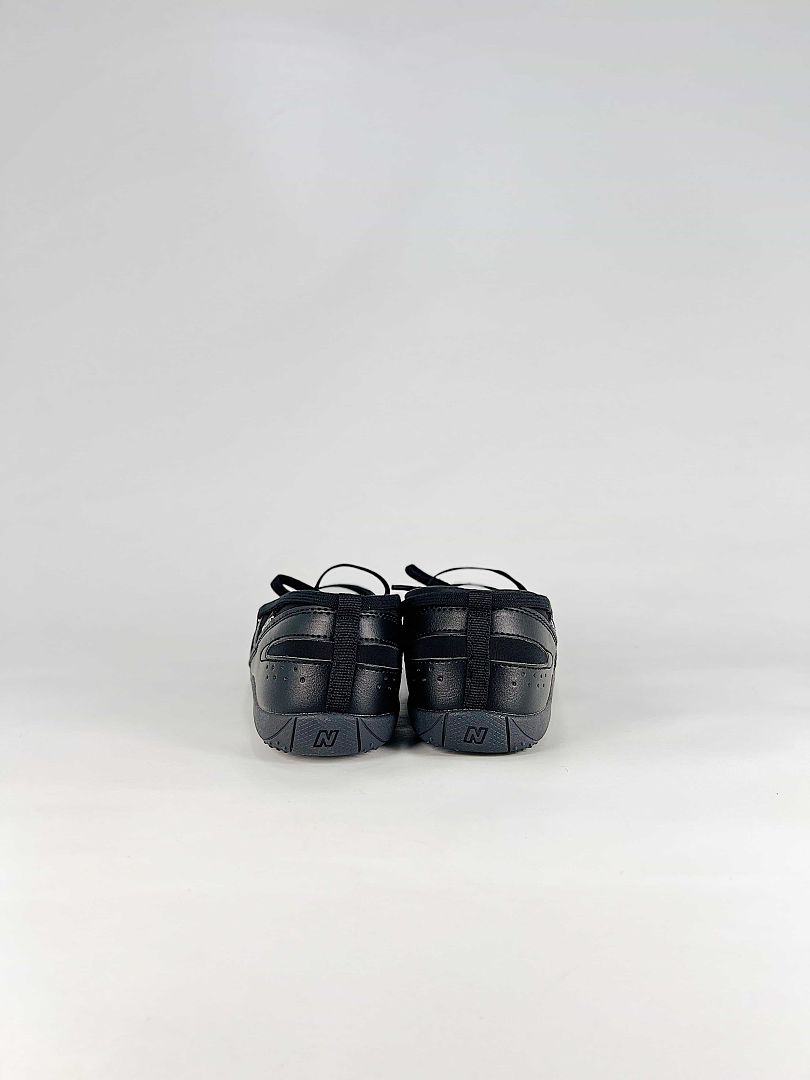 New Balance Flat Breeze SD2601BK Black Silver Mary Jane Ballet Sneakers for Women and Men