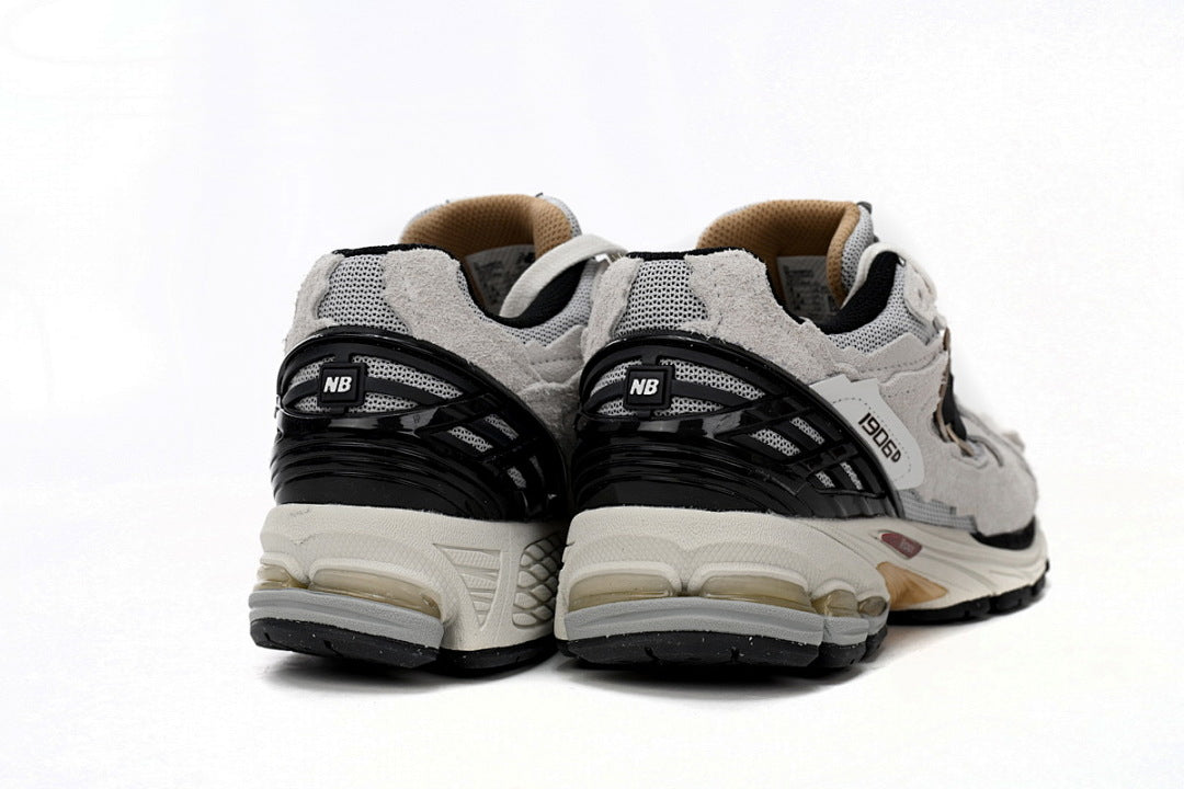New Balance 1906D M1906DC Light Grey Black Deconstructed Retro Sneakers Women Men