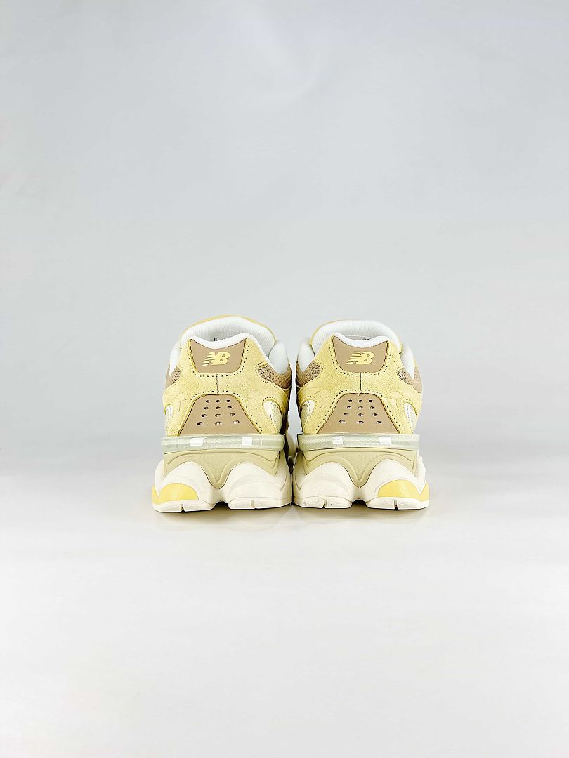 New Balance 9060 U90606U0 Yellow Beige Retro Chunky Sneakers for Women and Men