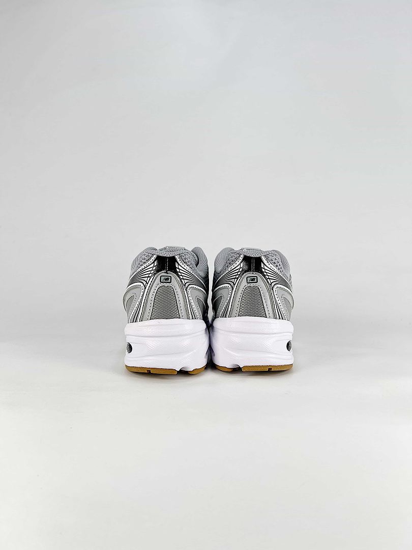 New Balance 740 U740GB2 Silver Grey Black Retro Mesh Sneakers for Women and Men
