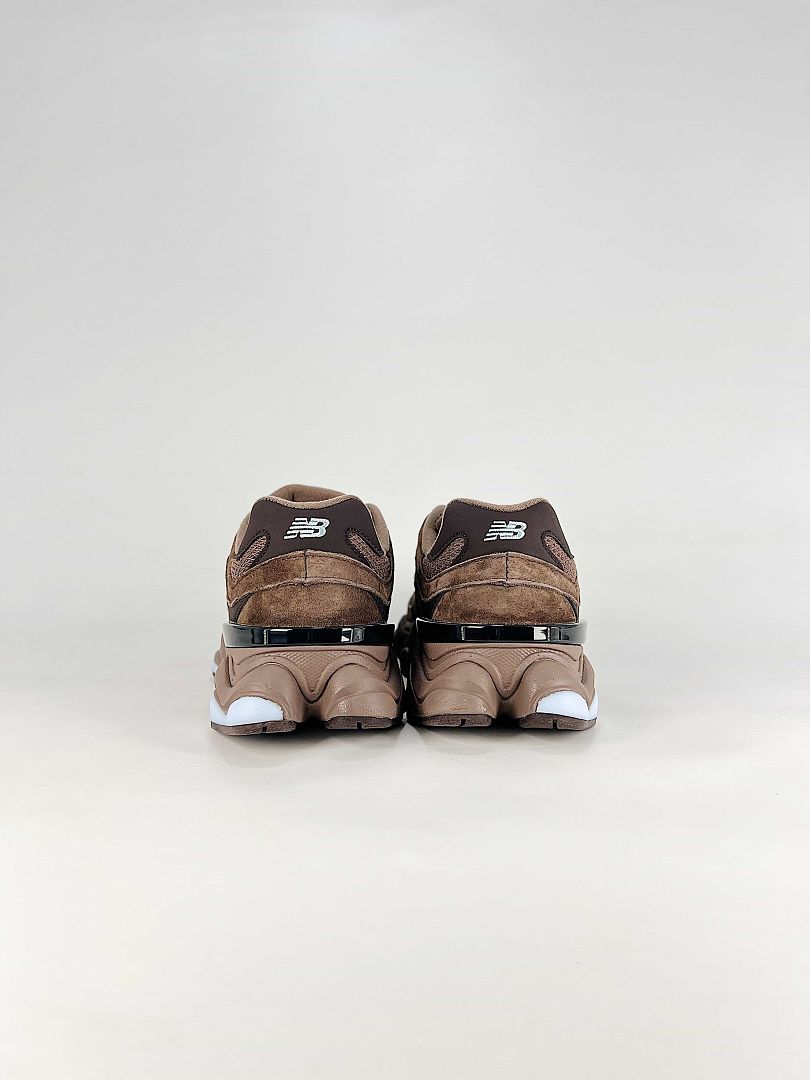 New Balance 9060 U9060622 Brown Mesh Chunky Retro Sneakers for Women and Men