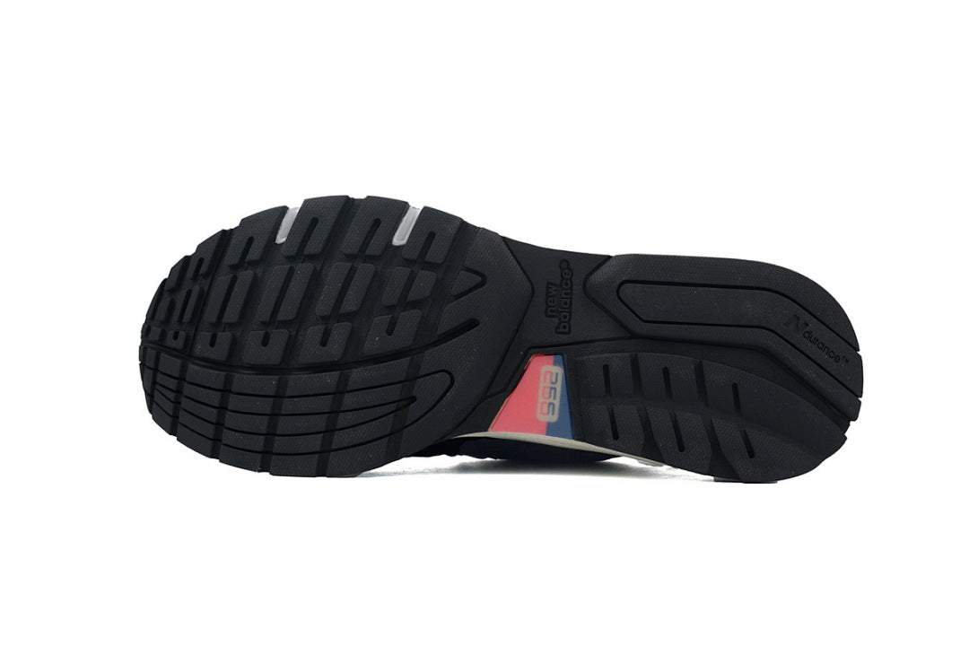 New Balance 992 Black Grey M992BL Retro Sneakers Women Men