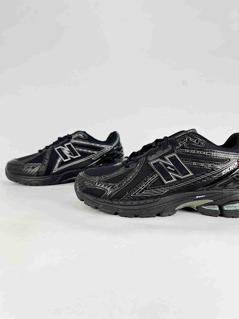 New Balance 1906R U1906ROE Black Silver Womens Mens Retro Mesh Sneakers