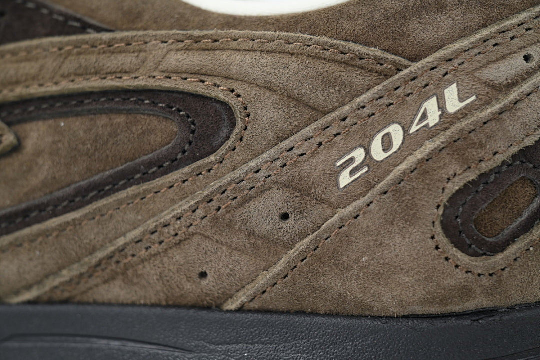 Basketcase x New Balance 204L 'Beef & Broccoli' U204LBC1 Women's & Men's Brown Retro Sneakers