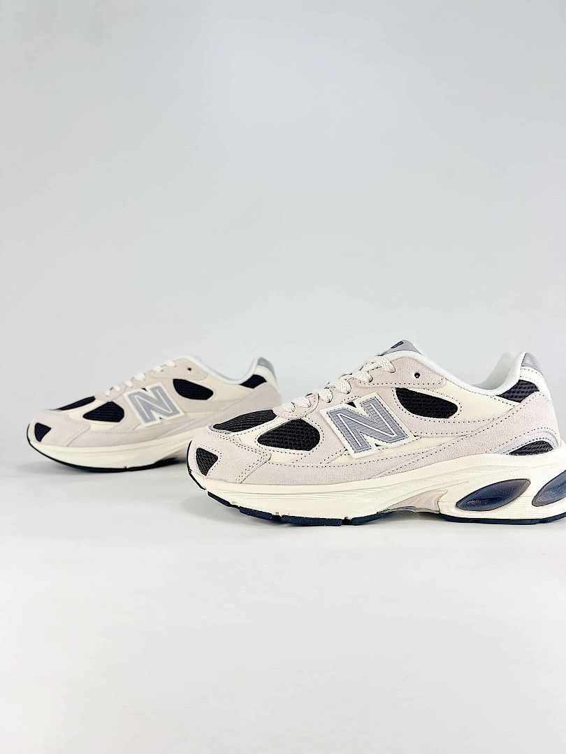 New Balance 2010 U20106OK Cream Black Retro Mesh Sneakers Women Men