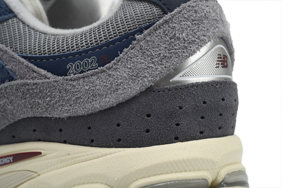 New Balance 2002R M2002REL Castlerock Navy Womens Mens Retro Mesh Sneakers