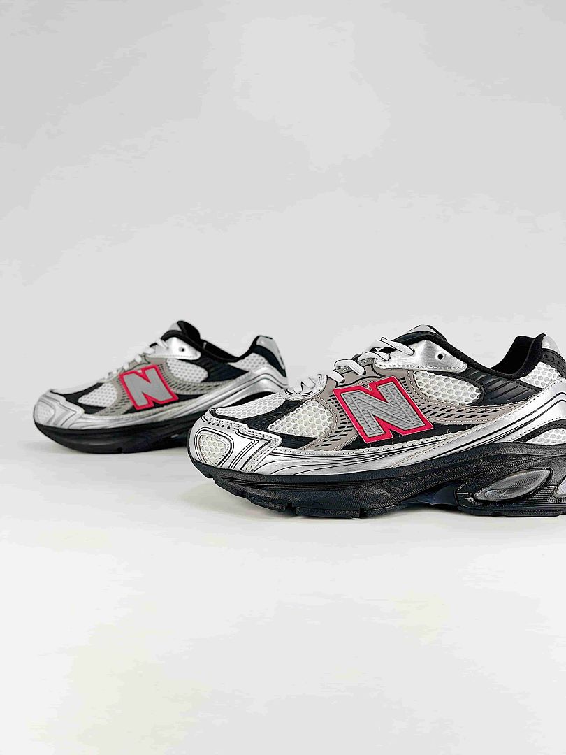 New Balance 2010 U2010203 Silver Black Pink Retro Sneakers Women Men