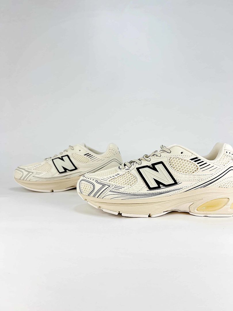 New Balance 2010 U20103SH Cream Black Retro Mesh Sneakers Women Men